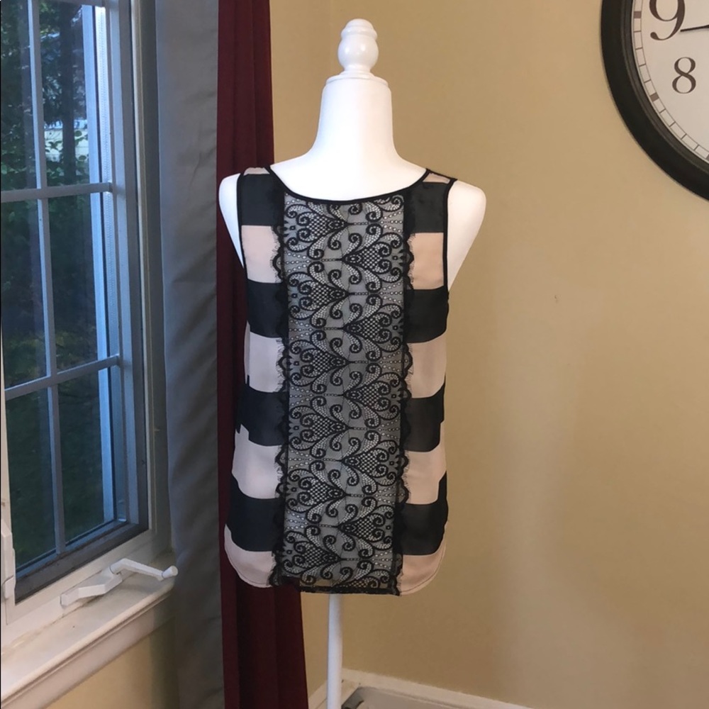 COPY - Monteau Sheer Sleeveless Blouse